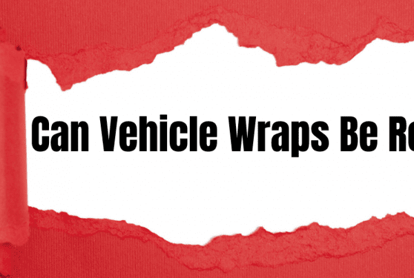 Can Vehicle Wraps Be Repaired